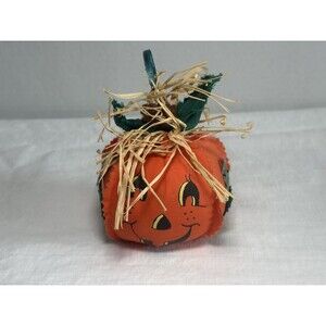 small polyester fabric pumpkin decor ball